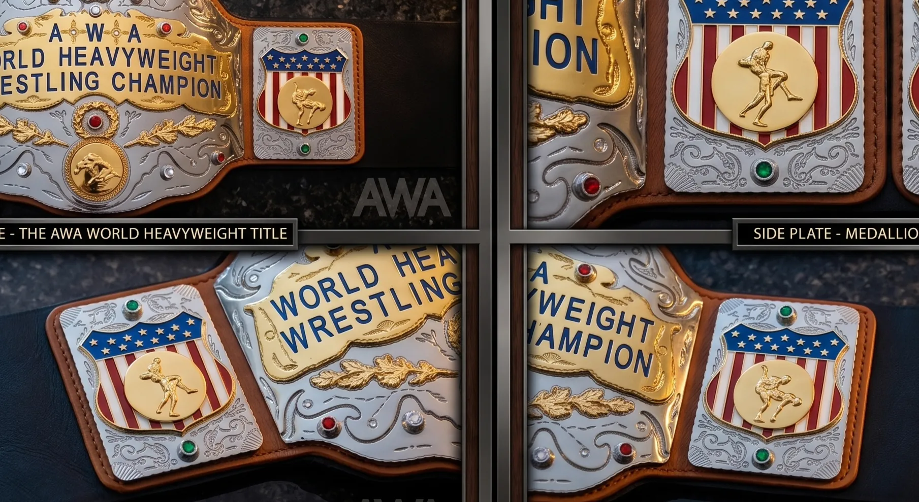 AWA Inmate Championship Belt - Image 2
