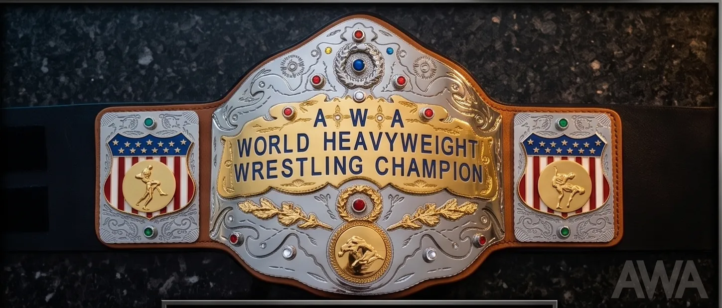 AWA Inmate Championship Belt - Image 3