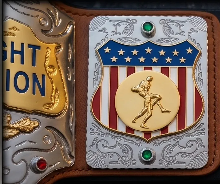 AWA Inmate Championship Belt - Image 5