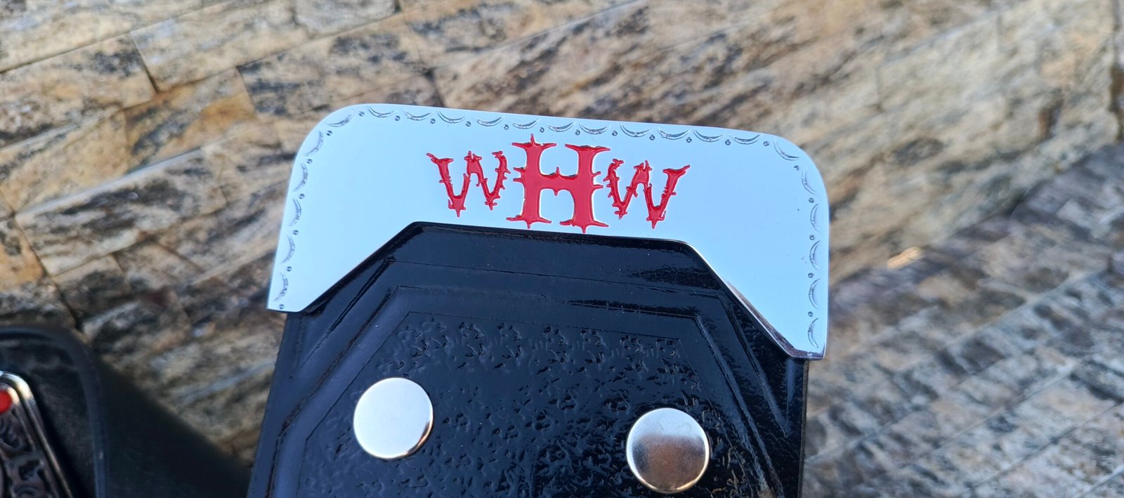 Custom Infinity championship belt - Image 7