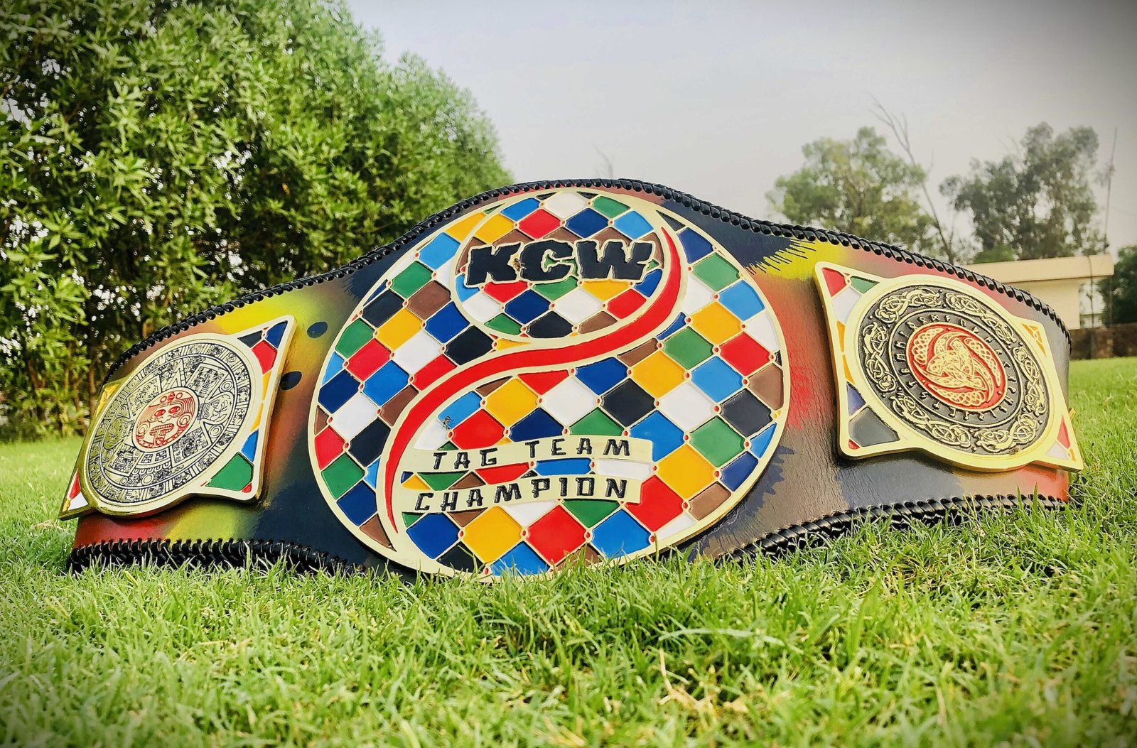 KCW Tag Team Championship Belt - Image 2