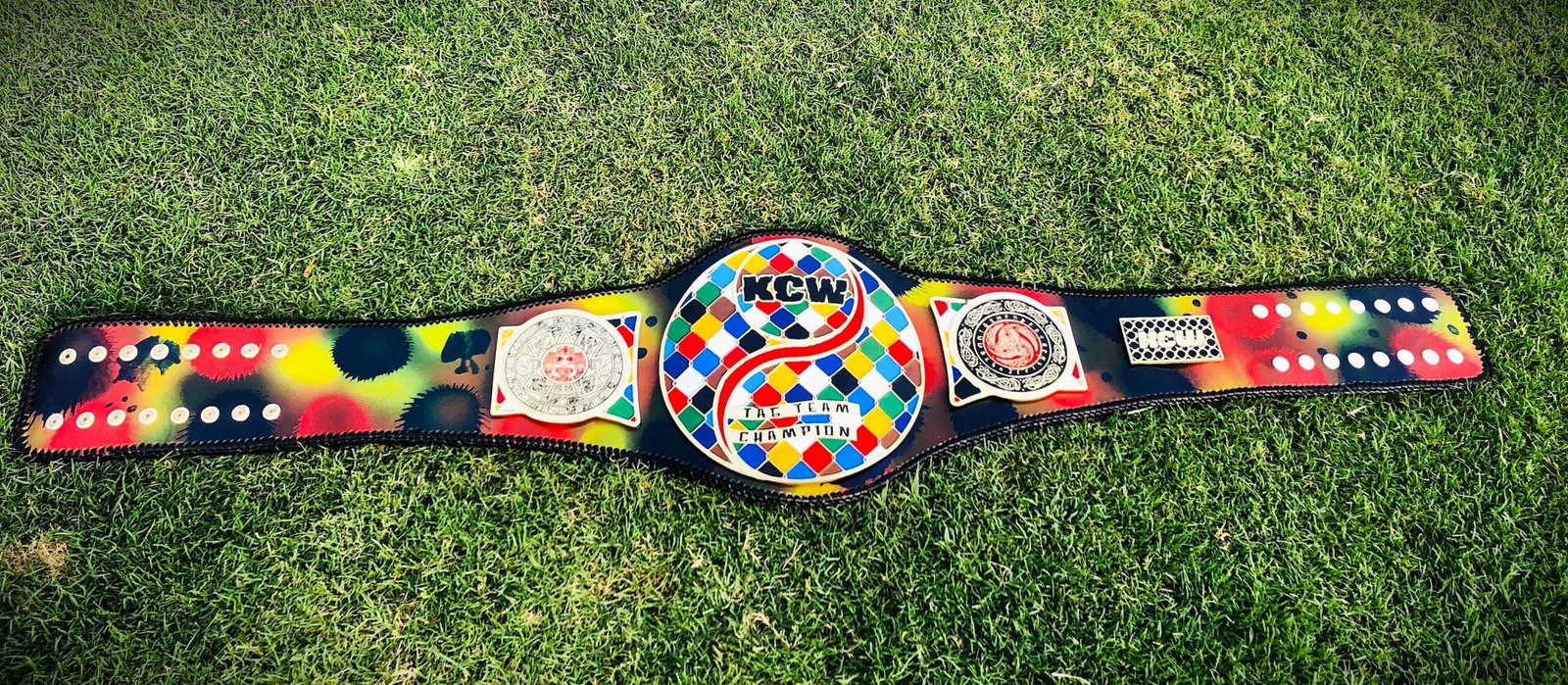 KCW Tag Team Championship Belt - Image 3