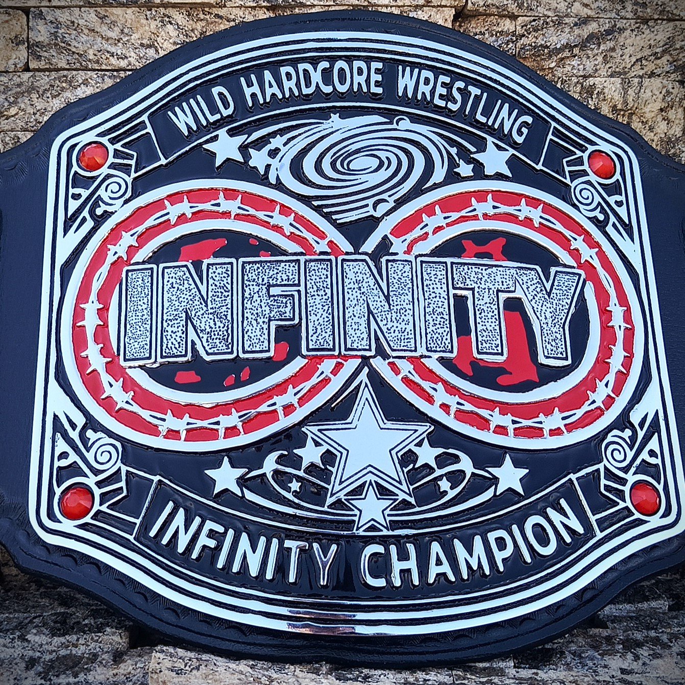 Custom Infinity championship belt