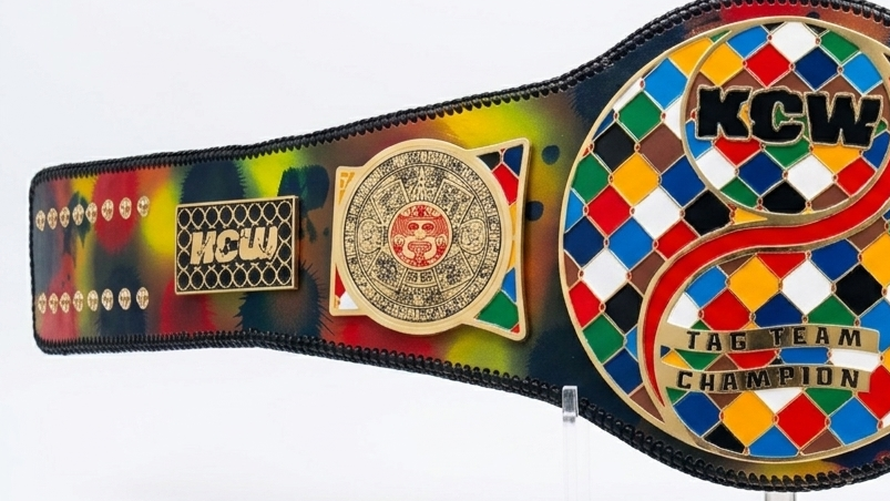 KCW Tag Team Championship Belt - Image 4
