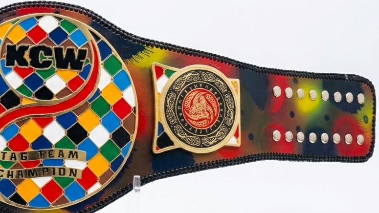 KCW Tag Team Championship Belt - Image 5