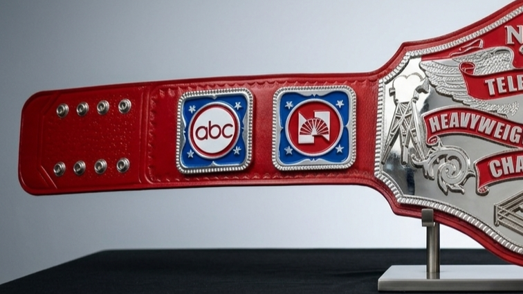 NWA Television Custom Championship Belt - Image 3